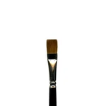 Dynasty #2158 Fine Red Sable Oil Brush Flat Size 12. Fixed Price $14.59.