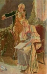 Artist Impression C-1910 Paint Texture Mozart Music Lover POSTCARD21-1400. Fixed Price $8.70.