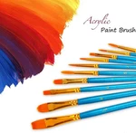 Soucolor Acrylic Paint Brushes Set Round Pointed 20 Pack. Fixed Price $5.38.