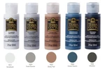 Folkart Terra Cotta Paint, Textured Acrylic, Build Set/choose Color. Fixed Price $10.25.