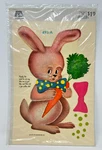 Nos Vintage 1979 Meyercord Decals Rabbit With Two Bow Ties 495-A. Fixed Price $12.00.