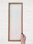 Chalk Couture Double Sided Wood Box Frame 6X18 Sign Blank Diy Craft Surface. Fixed Price $21.00.