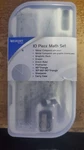 Student Geometry Math Set Compass Protractor Ruler Kit 10PCS. Fixed Price $10.99.