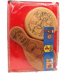 Hands Craft Wood Bowling Pin Ball Plaque Set 2 Tole Paint Kids Rag Muffins. Fixed Price $12.65.
