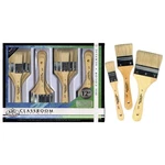 Royal & Langnickel Classroom Value Pack Bristle Hair Large Area Brush Collection. Fixed Price $25.99.