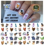 Puppy Dog Pals Waterslide Nail Decals Set Of 50 Instructions & Bonus. Fixed Price $5.95.
