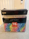 Arteza Real Brush Professional Paint Markers With Flexible Tips (96 Pack). Fixed Price $30.00.
