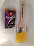 Arroworthy Rembrandt 2.5" Angular Sash Semi-oval Paint Brush 6420-2-1/2. Fixed Price $15.95.
