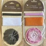 Prima Marketing Nancy Kubo Accent Multicolor Grosgrain Ribbon/flower LOT2. Fixed Price $9.95.
