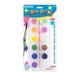 Bazic Kids Paint Set 12 Colors 60ML Non-toxic Vibrant 1-PACK. Fixed Price $10.92.