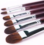 Transon Red Sable Filbert Paint Brushes 6PCS For Watercolor, Acrylic, Oil, Tempe. Fixed Price $23.87.