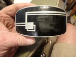 1S- Vintage Deco ( Black And Silver Hair Brush ) Marks Prophylactic Sterilized. Fixed Price $9.99.