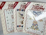 4 Vintage Plaid Accents Everything Rub-on Paints Home Decor Bears Cats Ducks. Fixed Price $13.49.