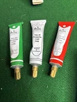 Lot Of 3 Vintage Artex Roll-on Decorator Paint Tubes 1 Oz Each Embroidery Kit. Fixed Price $15.00.
