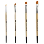 Zem Brush Golden Synthetic Angle Shaders Set Sizes 1/8", 1/4", 3/8", 1/2". Fixed Price $21.74.