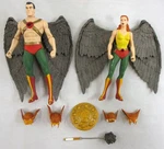 Dc Direct Hawkman & Hawkgirl Deluxe Figure Set Complete 2000 Golden Silver Age. Fixed Price $29.99.