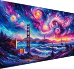 Ijbnhd Large Diamond Painting Kits For Adults, 5D 16X28IN(40X70CM), Van Gogh. Fixed Price $14.70.