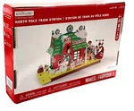 North Pole Train Station Christmas Creatology 3D Foam Building Craft Kit Toy. Fixed Price $11.99.