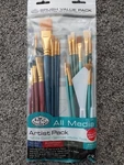 Royal & Langnickel Paint Brush Value Pack Artist 25 Pc New. Fixed Price $14.46.