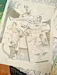 Tri Chem Baseball Players Wall Painting #7635. Instructions.. 18X24 -1995. Fixed Price $9.50.