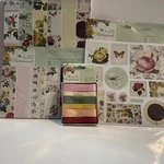 Docrafts Papermania Botanicals Die Cuts Stickers Ribbon. Fixed Price $16.00.