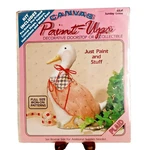 New Vtg Canvas Paint-ups By Plaid Sunday Goose 56509 Kit Doorstop Craft Usa. Fixed Price $14.34.