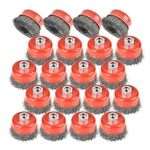 Eisen 20PACK Wire Wheel Cup Brush, 3 Inch Crimped For Angle Grinder. Fixed Price $52.79.