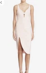 Nwt Elizabeth And James Sz 6 Myla Midi Dress Cherry Blossom Light Pink. Fixed Price $35.00.