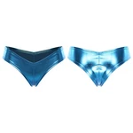 Womens Shiny Leather Mini Booty Thong Cheeky Shorts Shine Bikin Briefs Underwear. Fixed Price $11.15.