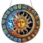Sun Moon Celestial Diamond Art Hanging Kit Diy Wall Decoration Home Gift. Fixed Price $16.94.