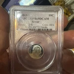 2000-S Silver Roosevelt Dime By Pcgs PR69CAM. Fixed Price $25.00.