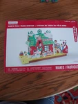 North Pole Train Station Christmas Creatology 3D Foam Building Craft Kit Toy. Fixed Price $11.95.