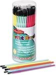 Creative Arts Artist Paint Brushes, Plastic Handles With Nylon Bristles, 6 Assor. Fixed Price $28.98.
