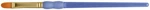 Crafter's Choice Gold Taklon Filbert Brush Size 4. Fixed Price $7.55.