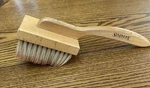 Symphony Long Handle 3" By 4.5" Block Stippler Brush. Natural Bristles Preowned. Fixed Price $15.87.
