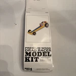 Darice Drag Racer Wood Model Kit. Fixed Price $10.00.