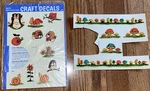 Vintage Lot 2 Rare Water Transfer Meyercord Decals Mushrooms Toadstools Critters. Fixed Price $8.99.