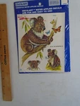 Meyercord Decalart Koala Bear Decals 1981 Water Applied Kit 0283 Nip. Fixed Price $10.00.