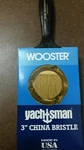 Wooster 3" Yachtsman China Bristle Paintbrush Z1120. Fixed Price $11.85.
