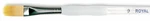 Royal&langnickel(r) Soft-grip Gold Taklon Filbert Comb BRUSH-1/2" Width. Fixed Price $8.53.