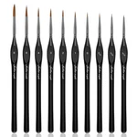 Golden Maple Detail Paint Brushes Set 10PCS Miniature For Fine. Fixed Price $20.99.