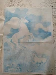 * 2979 Unicorn And Baby Sparkle Picture. Fixed Price $12.99.