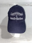 American Express Break The Love Adjustable Cap Unisex Navy Blue Tennis. Fixed Price $10.00.
