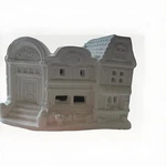 Artminds Tavern Christmas Village Ready To Paint Plaster House New. Fixed Price $39.00.