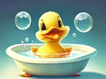 Niho-jiuma Diamond Painting Kits Duck Bathing, 5D Diy Full Drill Art .... Fixed Price $17.75.