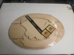 Carolyns Crafts Wood Shapes Folk Art Seasons Greetings 3 Dimensional Kit 12X16. Fixed Price $24.99.
