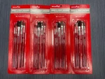 Lot Of 4 X Wooster Hobby & Craft 5 Piece Brush Sets Assorted Fine Camel Hair. Fixed Price $17.99.