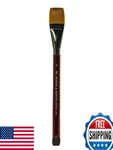 Winsor & Newton Series 295 Golden Nylon Natural Hair Pony Flat Wash Brush 1-INCH. Fixed Price $69.17.
