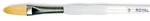 Soft-grip Golden Taklon Oval Wash Brush 3/4 Width. Fixed Price $7.84.