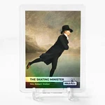 The Skating Minister Reverend Robert Walker Trading Card Gleebeeco #TT42. Fixed Price $34.99.